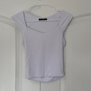 Liz & Sara white top